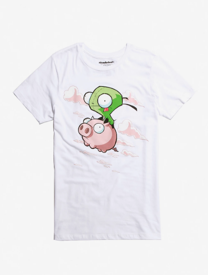 invader zim ride the pig